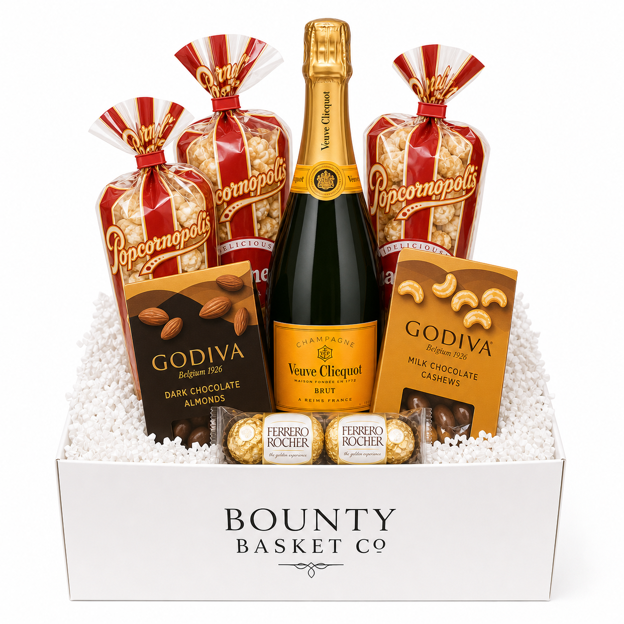 The Lux Champagne Celebration Gift Basket for Her