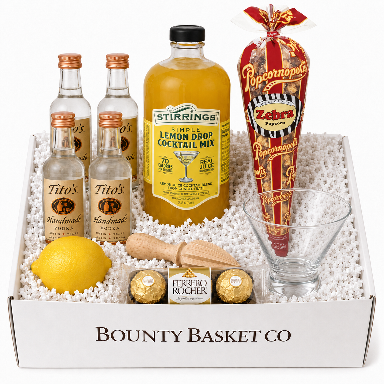 Lemon Drop Martini Kit — Cocktail Gift Set