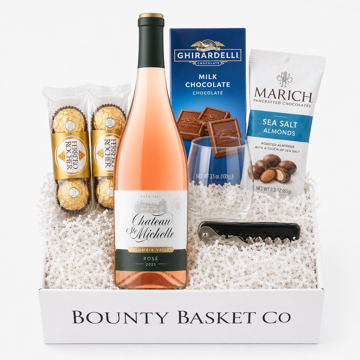 Rosé All Day Gift Basket — Rosé Wine Gift Set