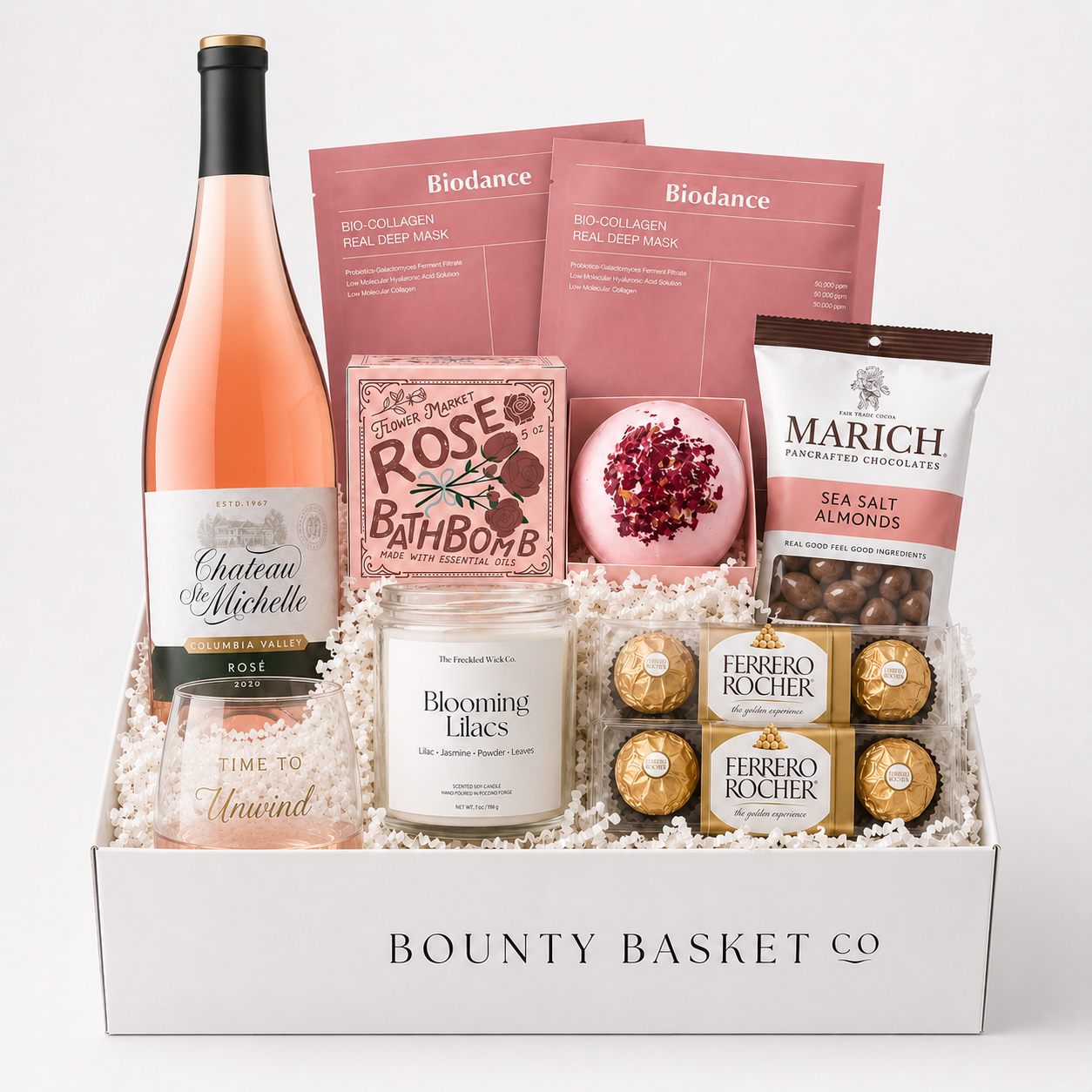 Spa Day Gift Basket — Self Care & Relaxation Gift